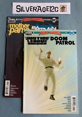 JLA/Batman Milk Wars 1 & 2 NM 9.4 - Buy 3 for FREE Ship! (DC, 2018) RL - Image 1 of 4