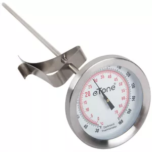 Darkroom Zifferblatt Thermometer Edelstahl mit Wandclip Filmverarbeitung - Bild 1 von 13