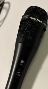 Radio Shack 33-3002 Unidirectional Dynamic Microphone Imp. 500Ω 16 Ft. Cord - Picture 1 of 6