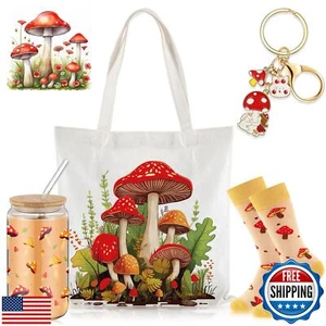 Paterr 4 Pcs Christmas Mushroom Gifts for Women Mushroom Themed Gift for Birt - Picture 1 of 5
