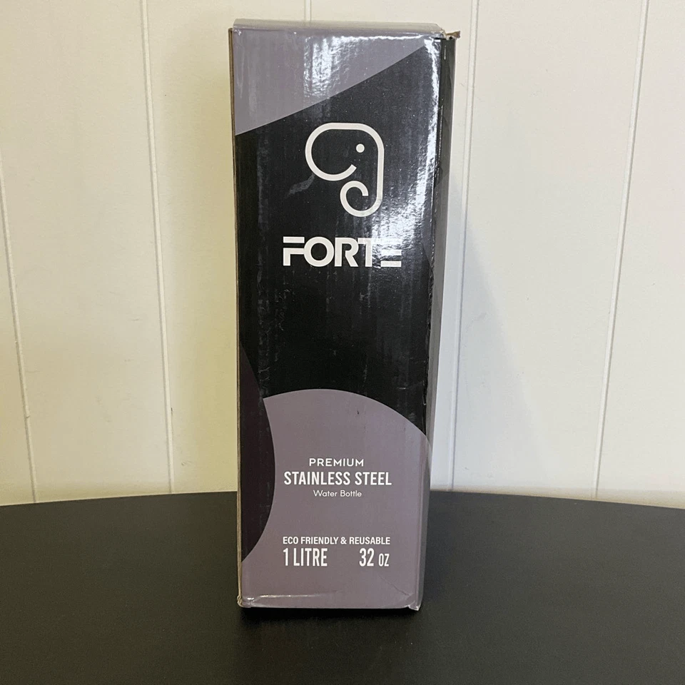 Nueva botella de agua Forte de acero inoxidable premium de 1 litro 32 oz Foto 1 de 4