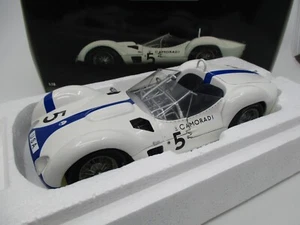 AT753 MINICHAMPS 1/18 MASERATI TIPO 1000KM NURBURGRING 1960 #111 REF 100601205 - Imagen 1 de 18
