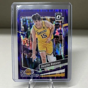 Austin Reaves 2023-24 Donruss Optic Purple Shock Prizm Lakers #160 - Bild 1 von 2