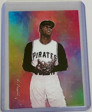 Roberto Clemente #99 Edward Vela #41 of 50 Limited Edition Sketch Art Card 
