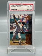 1999 Upper Deck #53 Roger CLEMENS PSA 10 Century Legends Graded GEM MINT Card