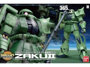 Bandai Zaku II Mega Size 1/48 Model Kit - US - Picture 1 of 2