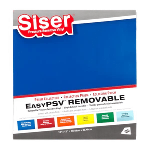Siser® EasyPSV™ Removable, Primary Collection 12"x 12" NEW - Picture 1 of 3