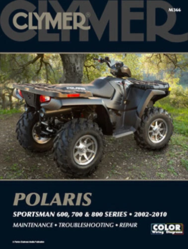07-09 para Polaris Sportsman 800 EFI 4x4 CLYMER Manual '02-'10 CM366 Foto 1 de 1