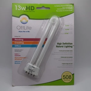 OttLite Task Lamp Replacement Bulb (13wHD, T57J3C, 508 Technology) - Picture 1 of 9