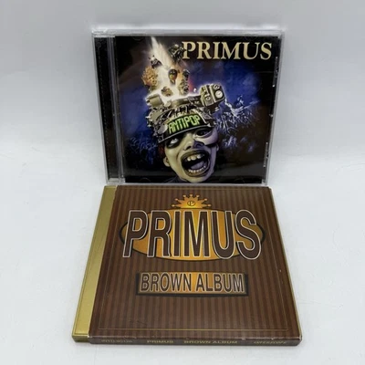 PRIMUS 2 CD Lot: Brown Album (1997) & Antipop (1999) Foto 1 de 4
