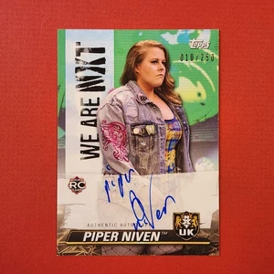 5-10-10 PWE . 2021 topps wwe nxt #a-pn piper niven auto autograph rc rookie /250 - Picture 1 of 2