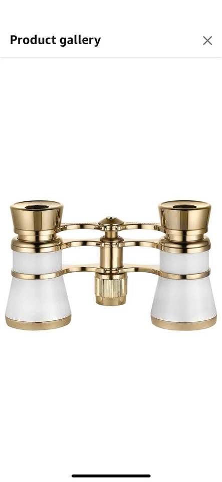 Binoculares de ópera Eschenbach Glamour blancos 3x25 Foto 1 de 1