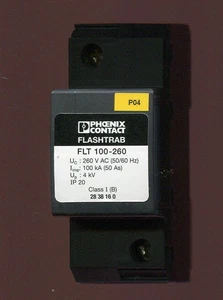 1-Stück Phoenix Contact FLT 100-260 Blitzstromableiter Flashtrab 2838160 - Picture 1 of 3