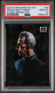 2022 Star Wars Galaxy Grand Moff Tarkin Atomic 3/150 Refractor PSA 10 - Picture 1 of 3