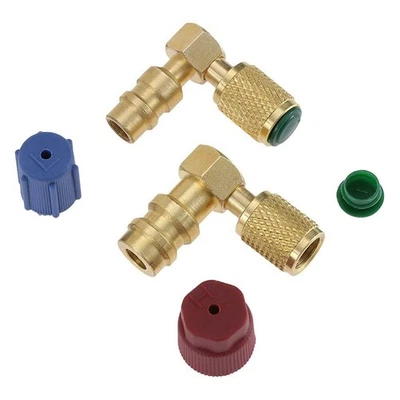 Convenient Retrofit Quick Coupler Convert R12 R22 Port to R134a Effortlessly - Image 1 of 4