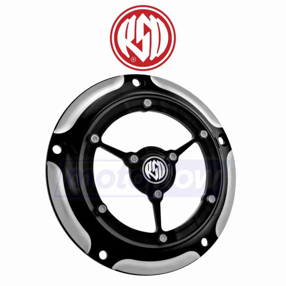 RSD Clarity Derby Cover for 2000-2017 Harley Davidson FLSTC Heritage Softail hu Foto 1 de 4