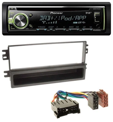 Pioneer DAB USB MP3 AUX CD Autoradio für Kia Carnival 01-06 Carens ab 03 - Bild 1 von 4