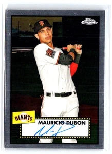 2021 Topps Chrome Platinum Anniversary #PA-MD Mauricio Dubon Autographs - Picture 1 of 2
