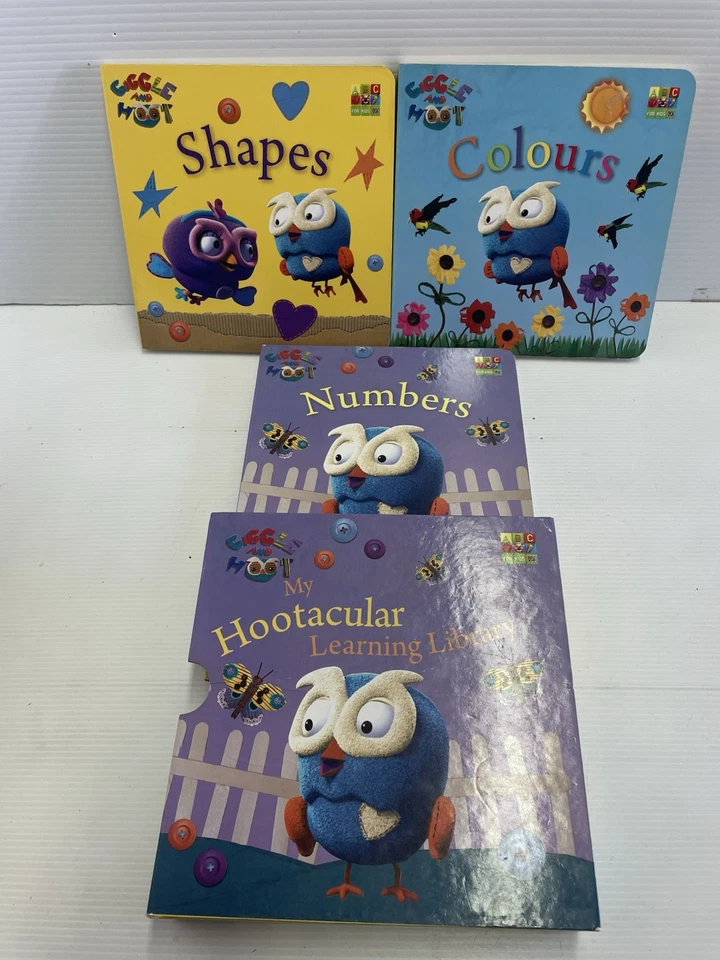 Giggle and Hoot BOXSET Hootacular Learning Library Pictoria HC SET ABC Kids. AUS - Image 1 of 4