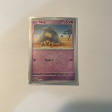 Abra 063/165 Common Base 151 Scarlet Violet Pokemon Card