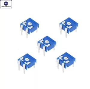 5PZ TRIMMER 4,7K ORIZZONTALE MONOGIRO 4,7kohm 0,15W THT PCB POTENZIOMETRO - Zdjęcie 1 z 1