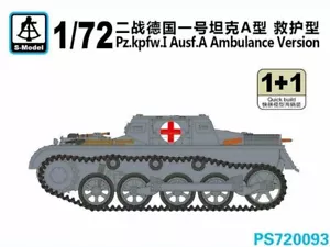 S-Model SM-PS720093 1/72 Pz.Kpfw.I Ausf.A Ambulance Version - Bild 1 von 1