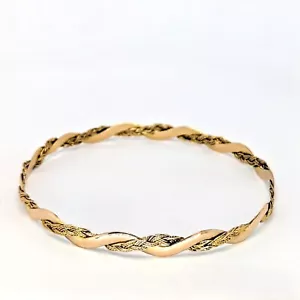 Bracciale in oro 18 kt con apertura 7-3/4" - Foto 1 di 5