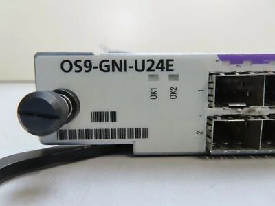 Alcatel-Lucent OS9-GNI-U24E 24-Port Gigabit SFP Module - Omni Switch 9700 series - Image 1 of 3