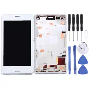For Sony Xperia Z3 Compact LCD Display Screen Touch Digitizer + Frame ( White ) - Picture 1 of 3