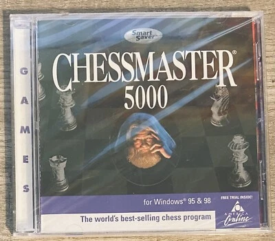 Chessmaster 5000 CD-ROM Game For Windows 95/98 FACTORY SEALED - Image 1 of 3