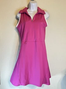 Sincerely Jules Damen ärmelloses Active Wear Tenniskleid Größe Large pink - Bild 1 von 11