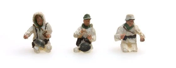 Artitec 387.101-W1 - 1/87/H0 WWII Td. Equipaggio Per Kübelwagen - Inverno - Immagine 1 di 1