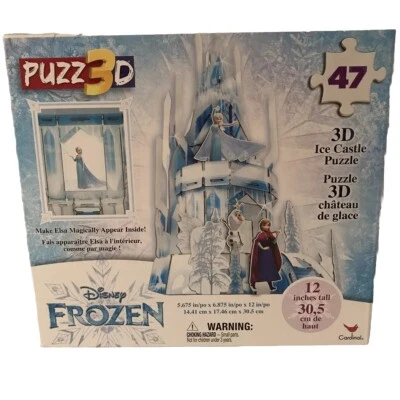 Disney Frozen PUZZ3D Elsa’s Ice Castle 3D Puzzle New - Image 1 of 4
