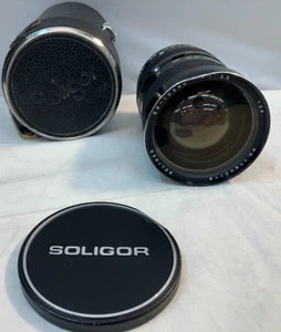 Soligor Minolta MD Zoom 35-105mm f/3.5 Manual Focus Lens w/ case - Picture 1 of 10