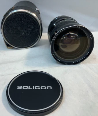 Soligor Minolta MD Zoom 35-105mm f/3.5 Manual Focus Lens w/ case - Image 1 of 4