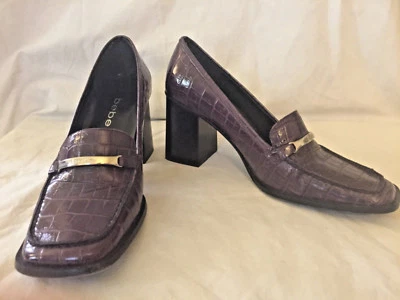 BEBE Mujer Zapatos PÚRPURA Talla 8 Foto 1 de 4