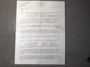 Segunda Guerra Mundial 1945 USAAF Pedidos Especiales Estación AAF 153 Inglaterra 8ª AF - Imagen 1 de 6