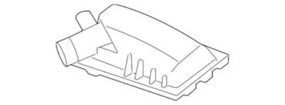 Genuine Ford Mercury Mariner 2005-2008 Air Filter Housing Assembly 5M6Z-9661-AA - Image 1 of 2