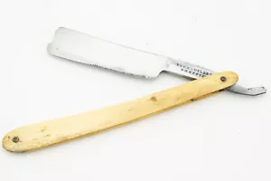 Antik gerade Rasiermesser 6/8 York Besteck Co Sheffield natürliche Waage SR1776 - Bild 1 von 5