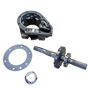 Carcasa trasera de hierro fundido 4R100 Ford 4X4 y eje de salida con juntas y cojinete - Imagen 1 de 11