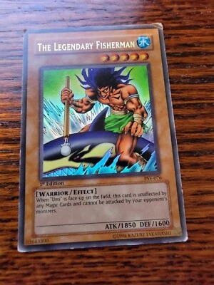 PL! Yu-Gi-Oh! TCG The Legendary Fisherman Pharaoh's Servant PSV-076 1st Edition - Image 1 of 4