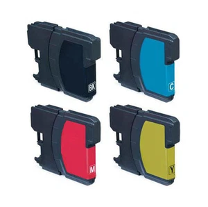 Cartuccia di inchiostro compatibile, da utilizzare con Brother LC980 - Foto 1 di 16