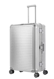 Travelite NEXT 4 Rollen Aluminium Koffer L 77 cm silber Ausstellungsstück -10% - Bild 1 von 6