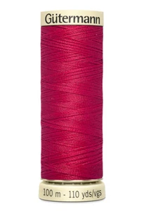 Lot Of 5 Spools 100M Thread 100% Polyester Gutermann Ref 788988 - Att 909 - Red - Picture 1 of 1