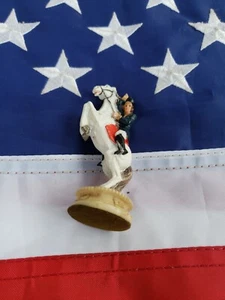 Us Colonial Soldier On A Horse Holding a sword - Picture 1 of 5