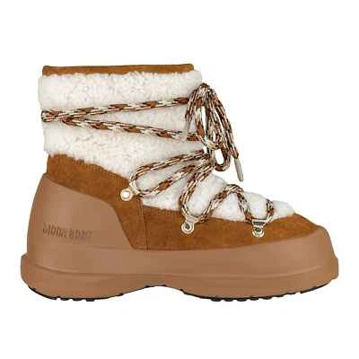 MOON BOOT LUNA SHEARLING WHISKY/OFF WHITE - Imagen 1 de 4