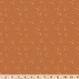 Pumpkin Spice Sparkle Spic Herbst Mixer Stoff C14994 halber Yard kontinuierlicher Schnitt - Bild 1 von 5