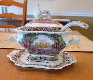 Mason’s Ironstone China  Soup Tureen  Made in England Gravy Bowl - Picture 1 of 9