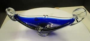 Vintage Murano Gondala Kunstglas Aschenbecher in Top Zustand keine Chips oder Risse - Bild 1 von 4