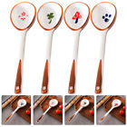  4 Pcs Bathtub Drain Hair Catcher Japanese Spoon Cutlery Set